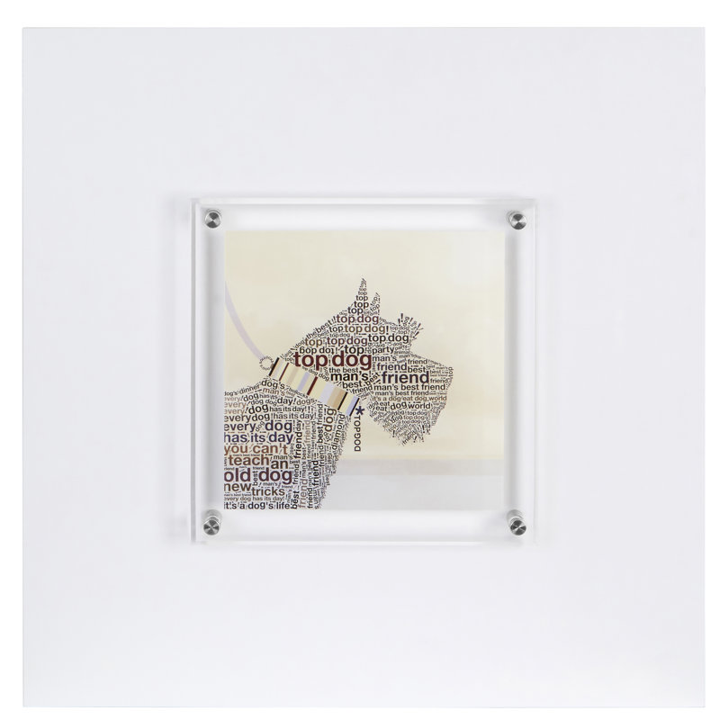 Single Picture Frame Painting on Plastic / Acrylic