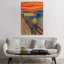 The Scream, 1893 (Oil, Tempera & Pastel On Cardboard) by Edvard Munch - 1 Piece Painting on Canvas-50018606-56676092