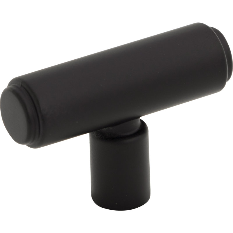 Clarence 2" Length Bar Knob, Flat Black