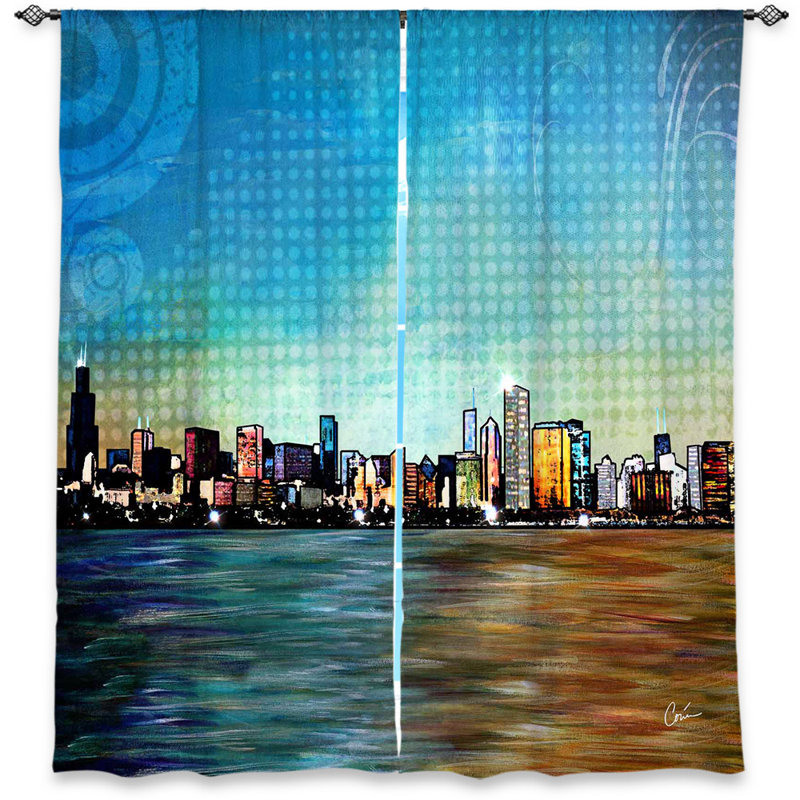 Jarmon Room Darkening Curtain Pair, 20" W x 61" L