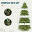 Arbre de Noël épinette pré-éclairé-1201138064