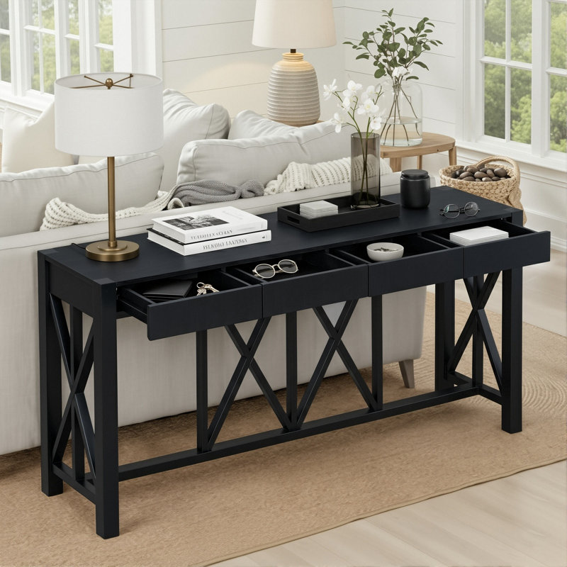 Console Huckins, Noir