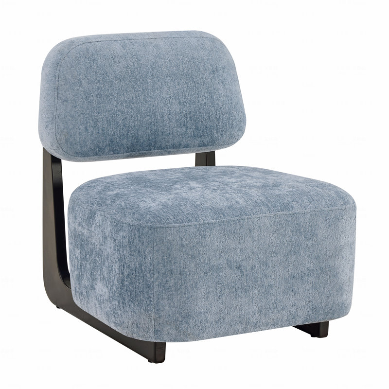 Ivy Bronx Solara Modern Style Accent Chair With Solid Wood Frame ...