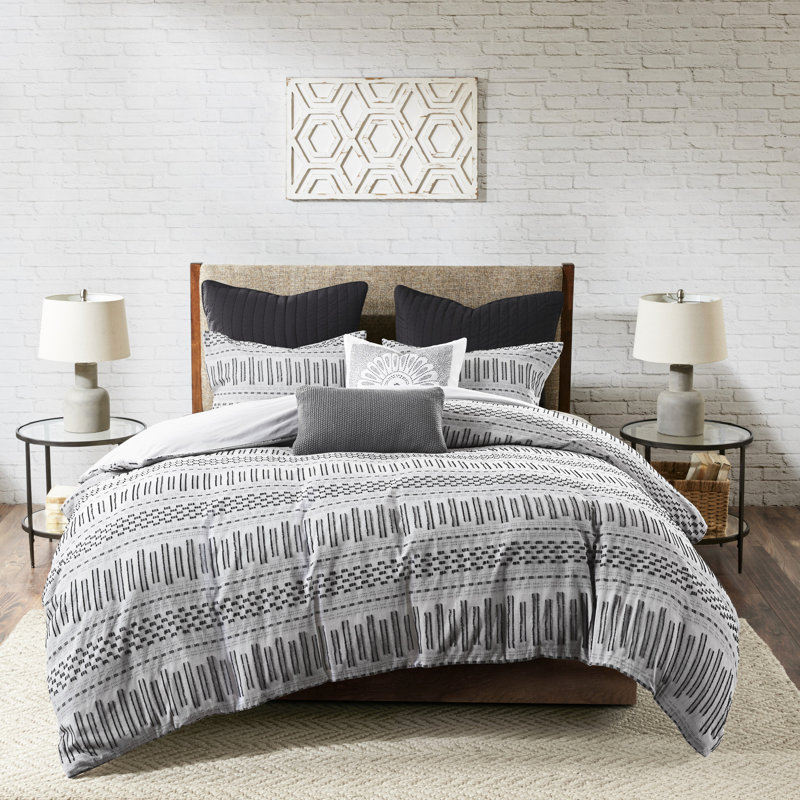 King/ King Cotton Duvet And Sham , Soft Cover Mini Elegant Look, King Comforter +3 Additional Pieces