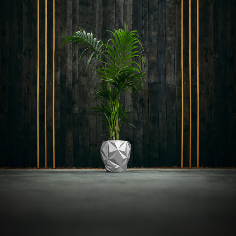 Handmade Planter, Silver