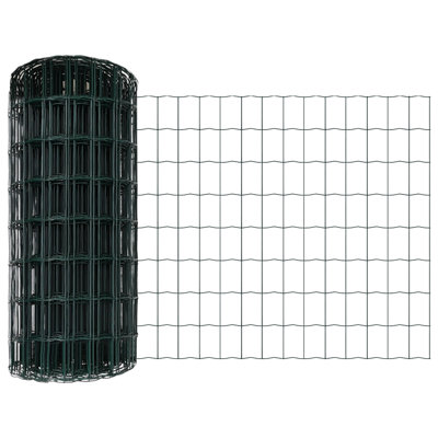 Euro Fence With 7 Posts Galvanised Steel