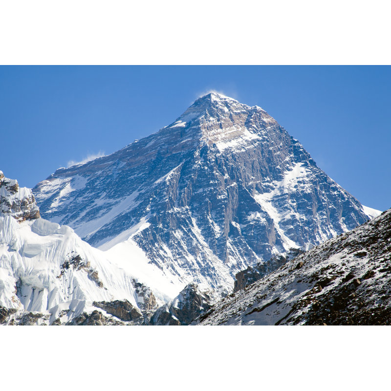 Top Of Mount Everest Way To Everest Base Camp Nepal - Wrapped Canvas Print, 51cm H x 76cm W