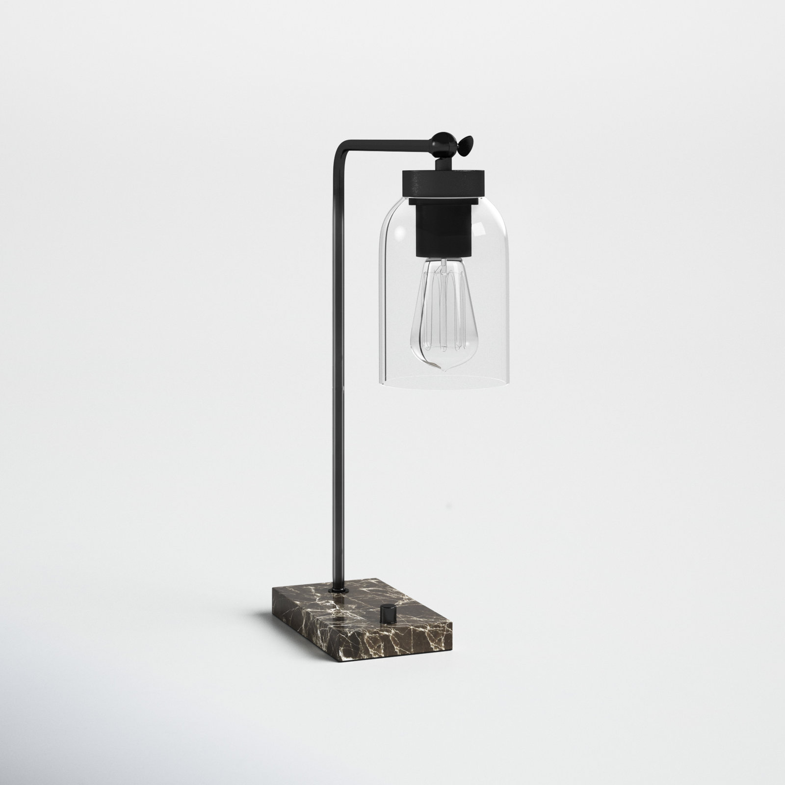 Gemma Adjustable Desk Lamp, Black