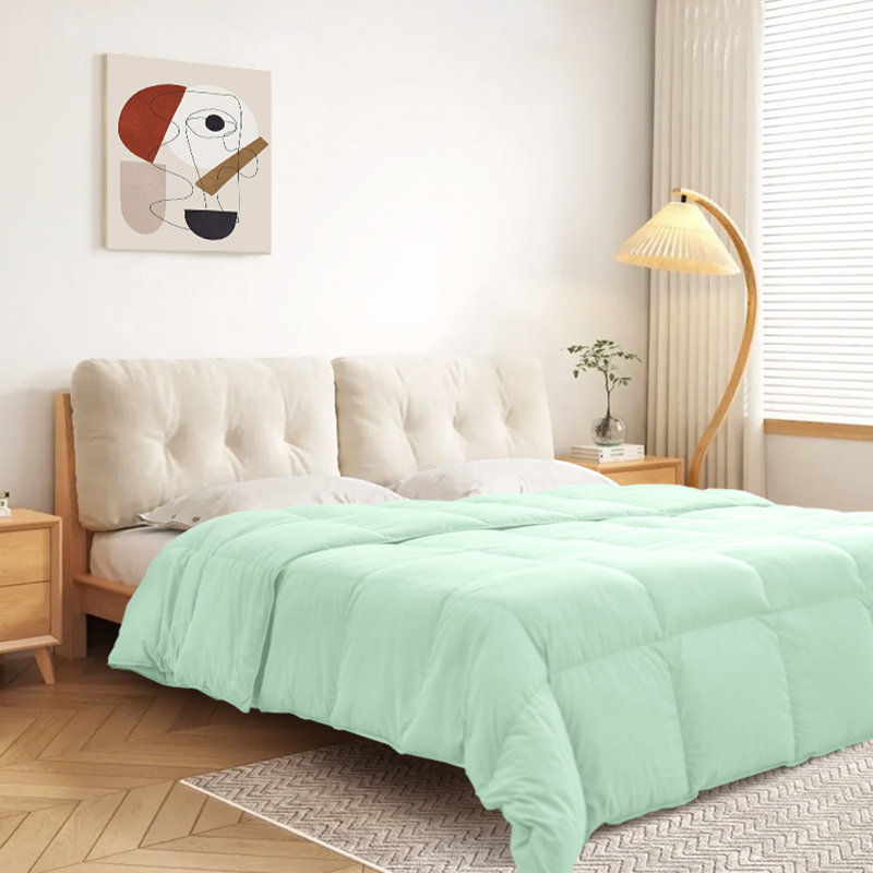 Édredon en duvet d'hiver 600FP Kapok, Très grand lit, Vert