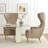 Flaxville Tufted Wingback Chair (Set of 2)-120610669