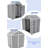 Waterproof Storage Shed, Strong PP Material, Rust & UV Proof, 12mm Thick Board, HD Window, Floor Included-110845138