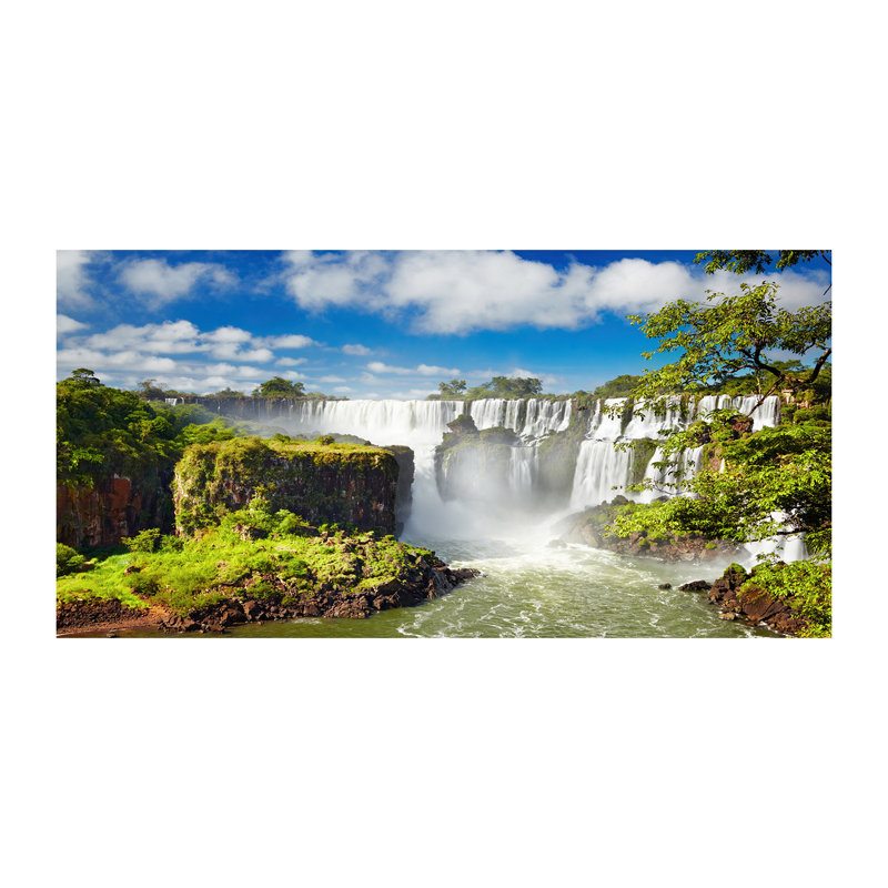 Waterfall Argentina - Wrapped Canvas Print