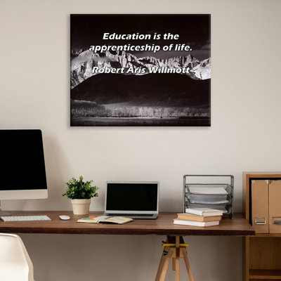 Artsy Quote By Robert Aris Willmott Gallery Wrapped Canvas