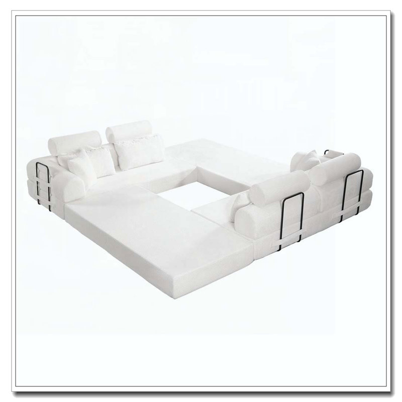 Canapé modulaire en L, Beige