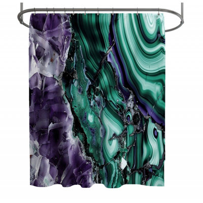 Deandrick Abstract Shower Curtain