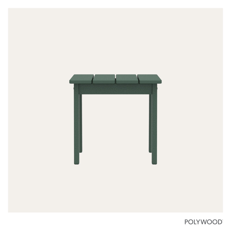 POLYWOOD X  Sol 72 End Table, Green