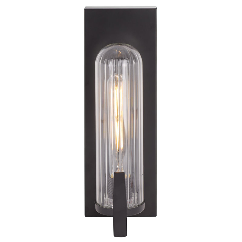 Nicola 4.5 Inch Wall Sconce, Black