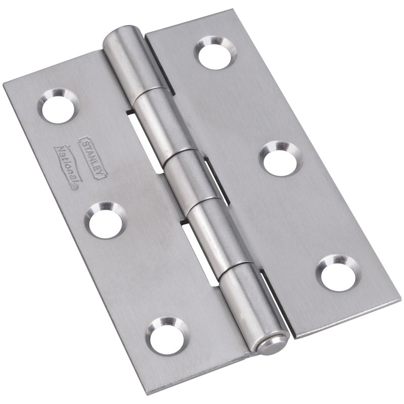 Charnière de porte simple 3,25 po x 0,5 po