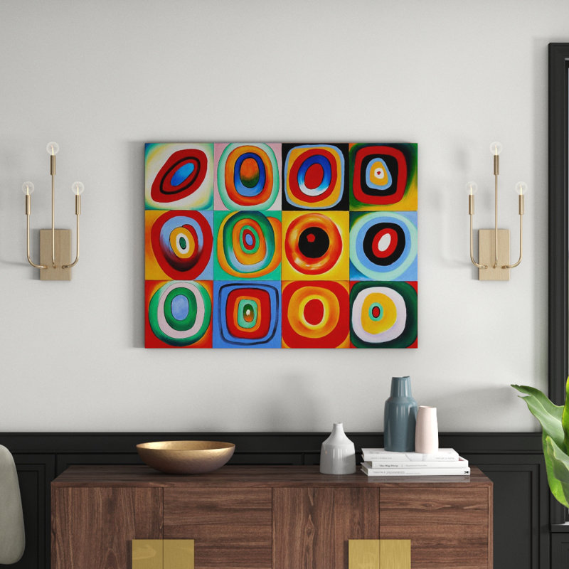 Wassily Kandinsky - Painting, 50cm H x 76cm W x 1.8cm D