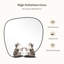 Miroir mural irrégulier, miroir en bois asymétrique-1612739794