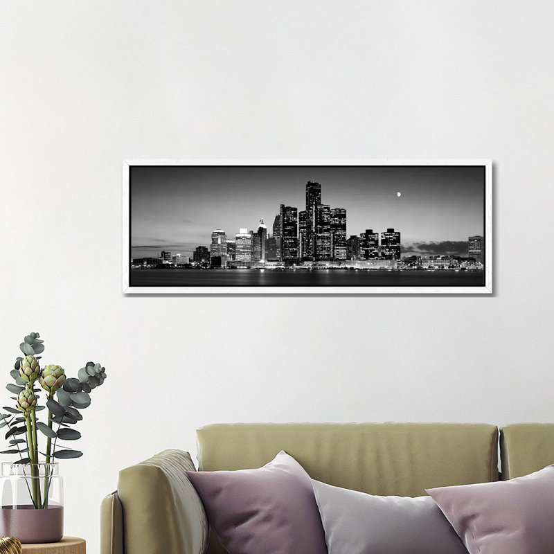 Panoramic Images by Panoramic Images - Floater Frame Panoramic Gallery-Wrapped Canvas Giclée on Canvas, White