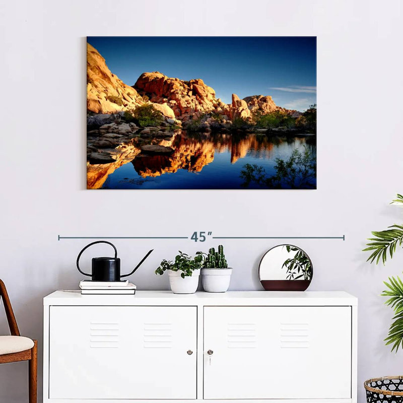 Paysage de piscine Joshua Tree, H 24 po x l 36 po