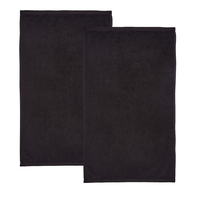Quick Dry Cotton Bath Sheet, Black