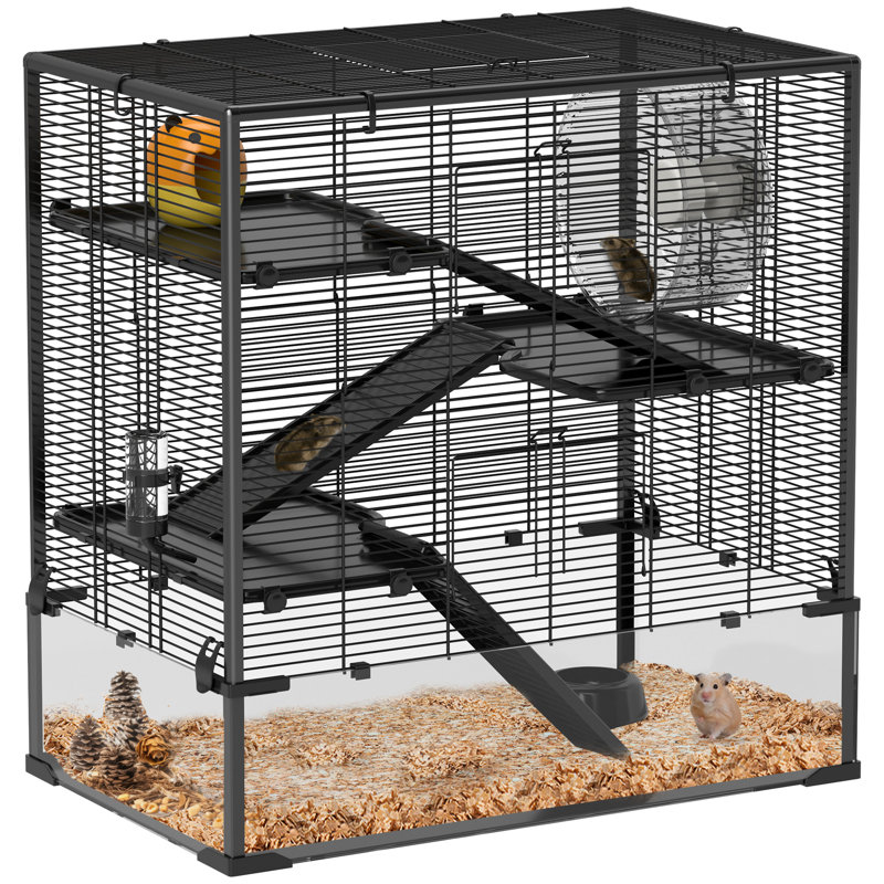 Hamster Cage, 80cm H x 78.5cm W x 48.5cm D