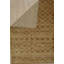 Tapis jaune moderne à motif géométrique en losange noué à la main-124206028