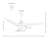 Clorice 52'' Ceiling Fan with LED Lights-469123301