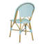 Chaise d'appoint de patio en osier / rotin Casidy-449453926