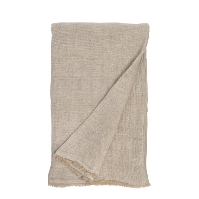 RIVER Plain Weave / Muslin Throw Blanket
