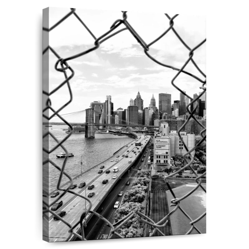 Sireci Hole in the Fence, 45" H x 30" W