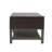 REGENT STORAGE BENCH WITH METAL RACK