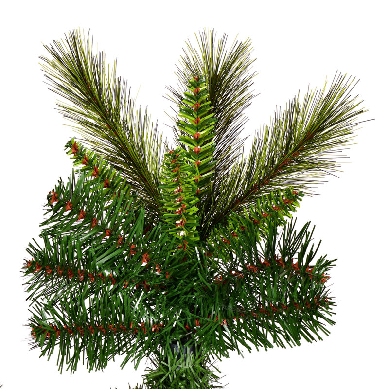Arbre de Noël artificiel pin Brighton 14 pi x 87 po Vickerman, non éclairé, 14'