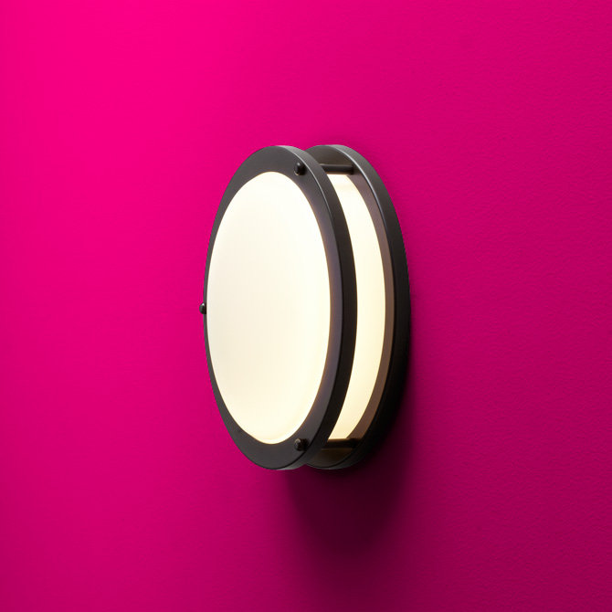 Oracle Acrylic Flush Mount, Old World