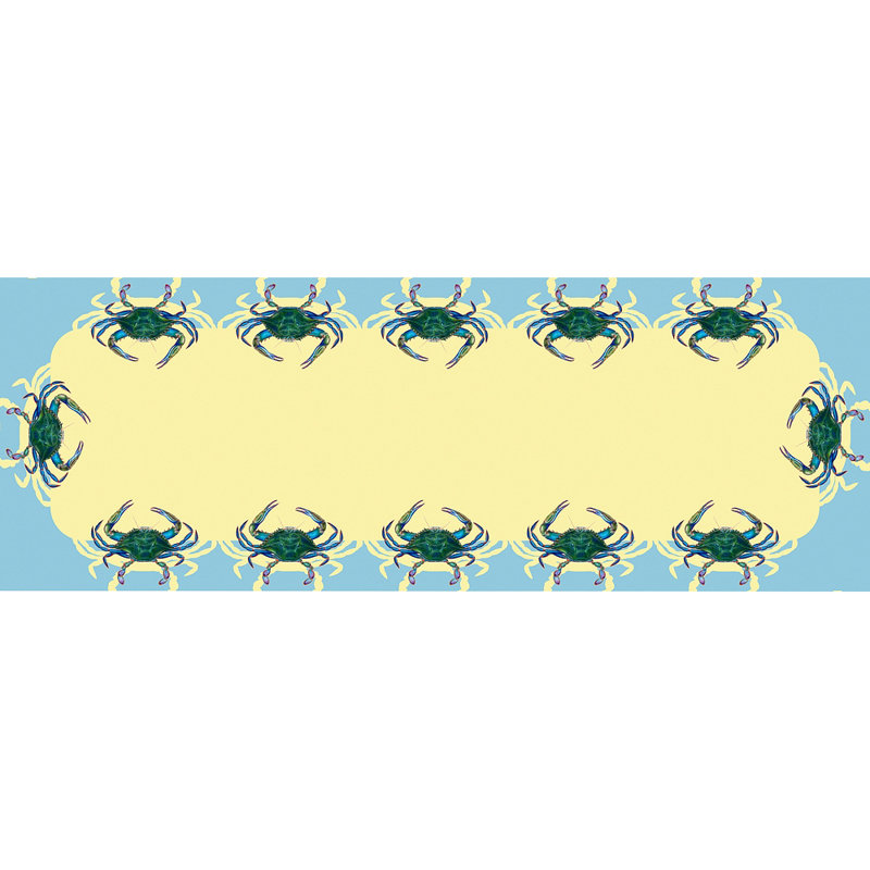 Liesl Geometric Table Runner, 54" L x 13" W