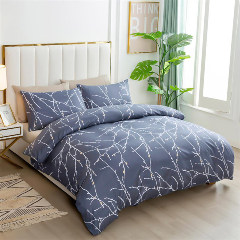 Amaranthe Floral Duvet Cover Set with Pillowcases