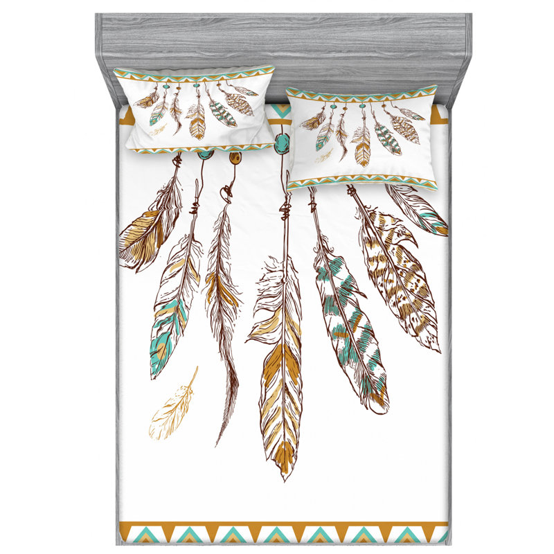 Microfiber Sheet Set, Full Sheet Set with Fitted Sheet