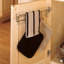 Chrome Cabinet or Wall Mounted Pot Holder & Towel Hook by ClosetMaid
