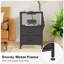 Nayeb 10cm W Metal Bedside Table
