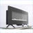 Indoor Fireplaces 48 Inch Curved Front Electric Fireplace with Remote, Multi-Color Flame &amp; Ember Bed | Electric | Wall Mount