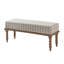 Banc rembourré l 52 po Artisan-132183975