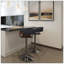 Tabouret de bar pivotant réglable