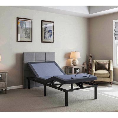 Twin Adjustable Bed Base With Full-Range Positions Adjustment