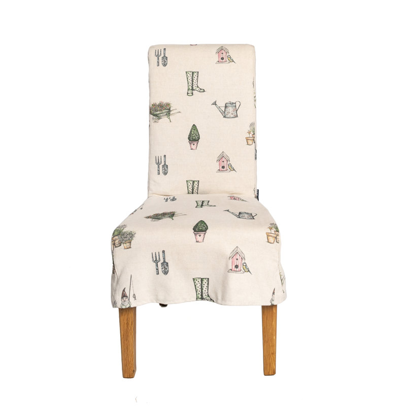 Gallego 47cm H Cotton Upholstered Side Chair