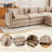 77.17" Chenille Upholstered Sofa, Comfy Cloud Couch 