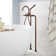 Sebastian Floor Mounted Tub Faucet with Lever Handles