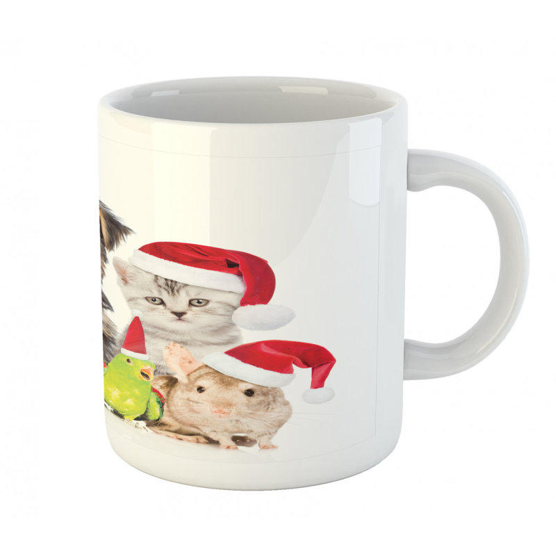 Grande tasse à café grumpy animaux