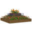 Adner Self-Watering Wood Raised Garden Bed-1840085265-1840085270